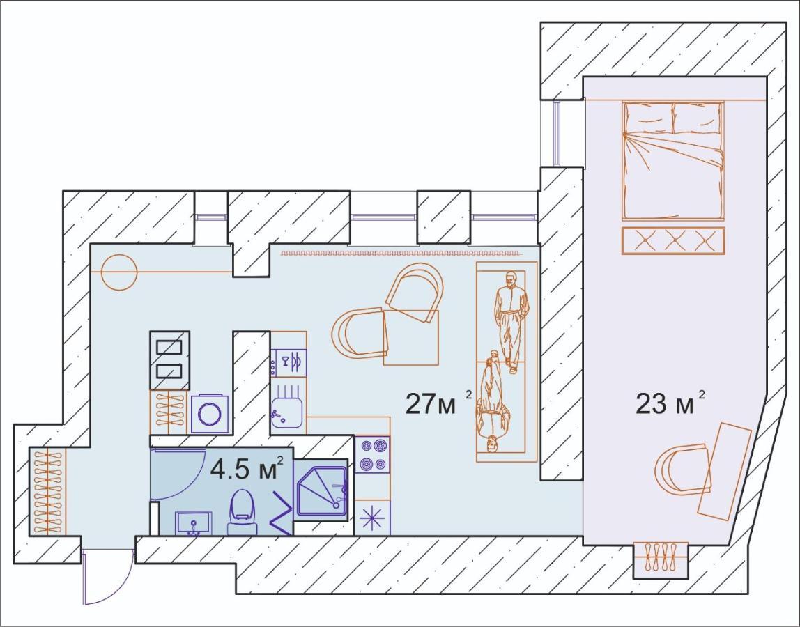 Elizabetes Appartments Riga Eksteriør bilde